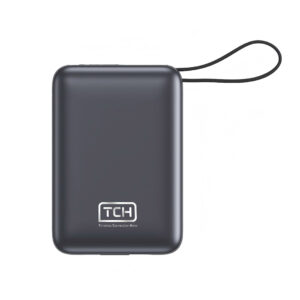 پاوربانک 22.5 وات تی سی اچ مدل Compact 2020 ظرفیت 20000 میلی‌آمپرساعت به همراه 2 عدد کابل USB-C / لایتنینگ
